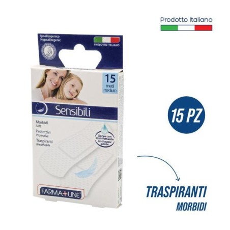 Cerotti TNT bianchi medi 7x2cm 15pz | Starclean