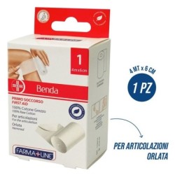 Benda 4mt X 6cm idrofila | Starclean