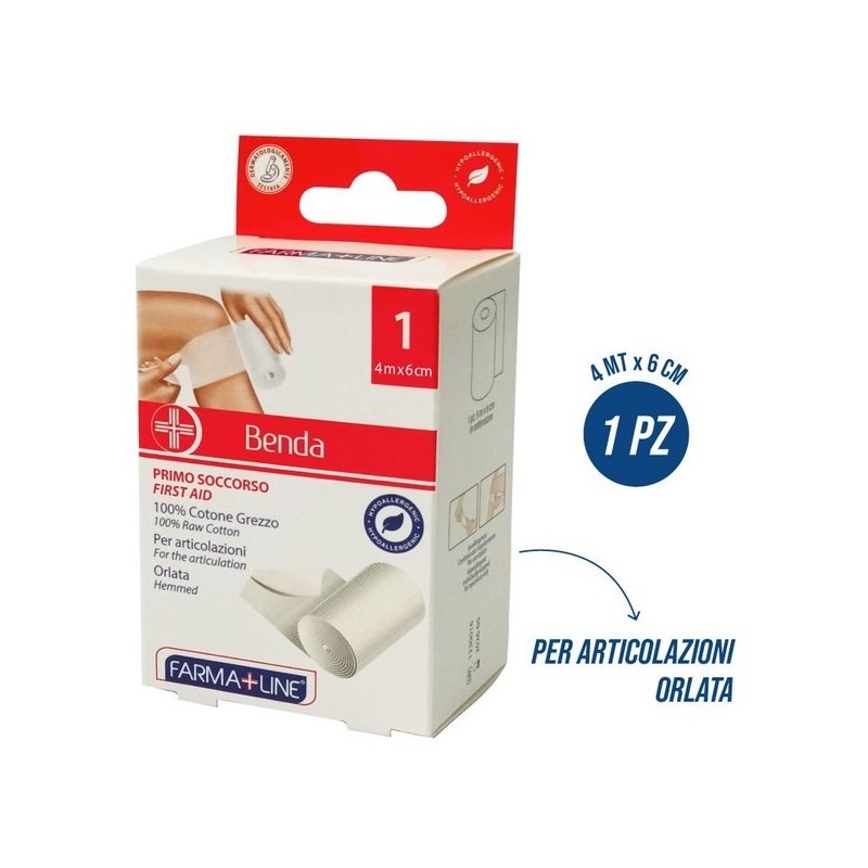 Benda 4mt X 6cm idrofila | Starclean