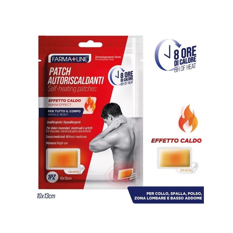 Cerotto autoriscald. 10x13cm farmal | Starclean