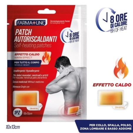 Cerotto autoriscald. 10x13cm farmal | Starclean