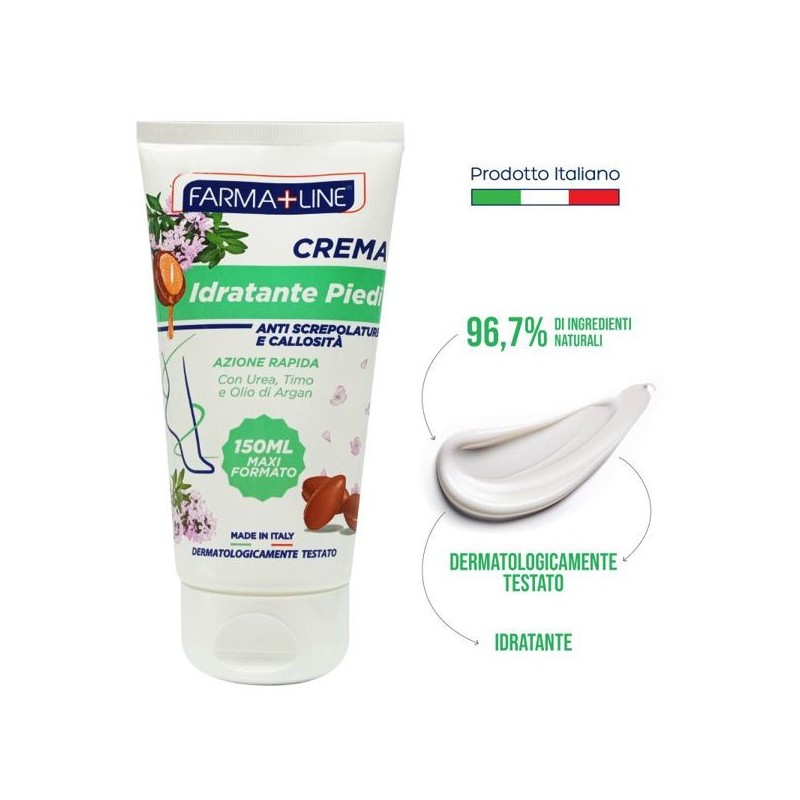 Crema piedi urea E argan 150ml farm | Starclean