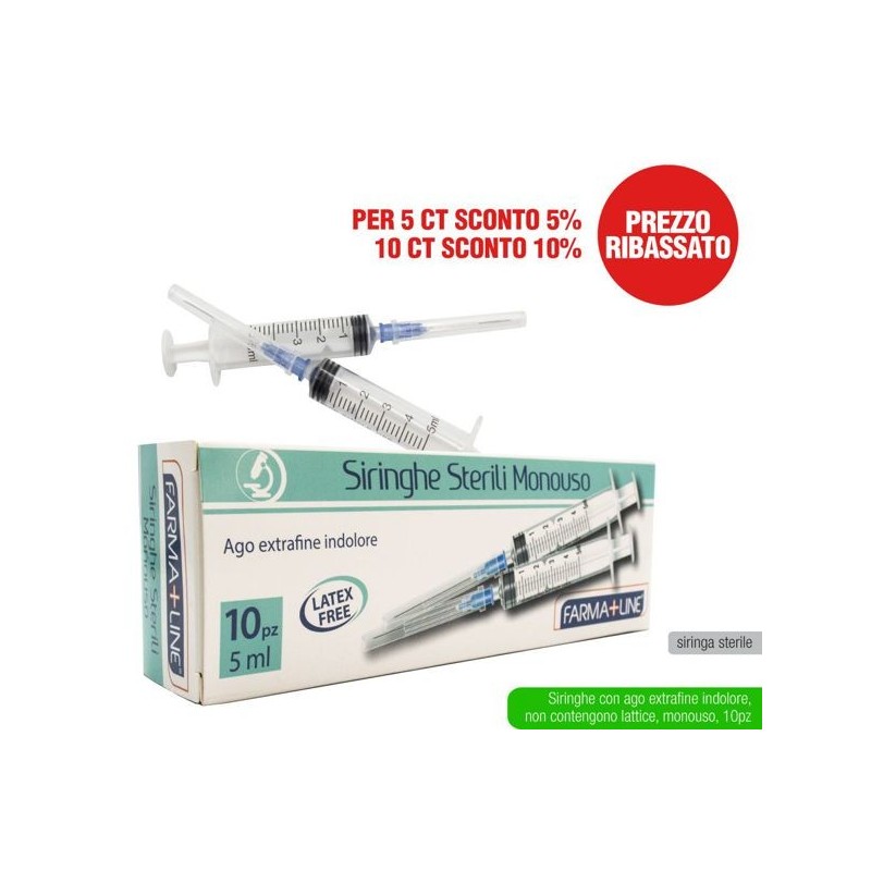 Farmaline MC siringhe sterili 10pz | Starclean