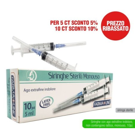 Farmaline MC siringhe sterili 10pz | Starclean