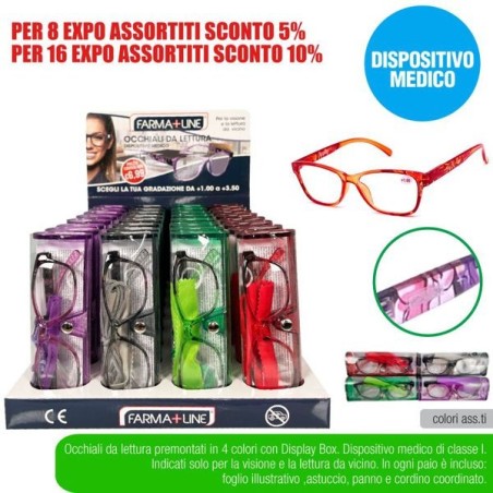 Occhial lettura donna flowers farma | Starclean