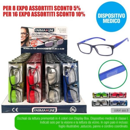 Occhial lettura uomo colors farmali | Starclean