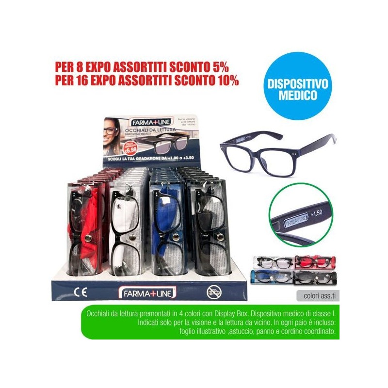 Occhial lettura uomo elegance farma | Starclean