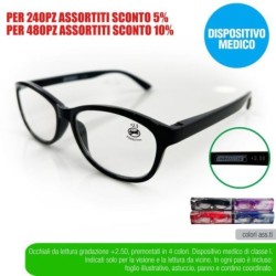 Occhial lettura funny +2,50 farmali | Starclean