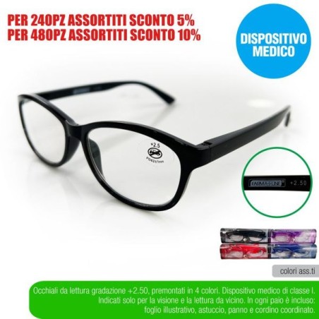 Occhial lettura funny +2,50 farmali | Starclean