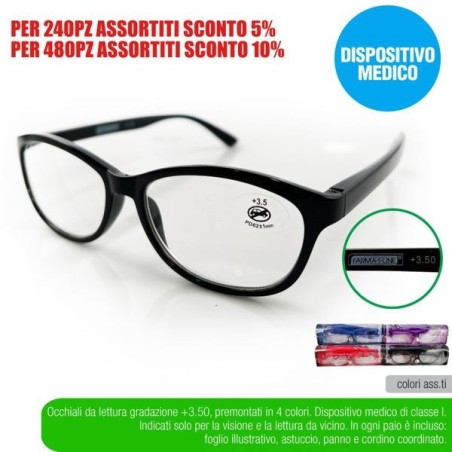 Occhial lettura funny +3,50 farmali | Starclean