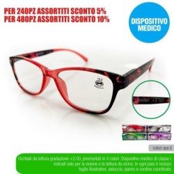 Occhial lettura flowers +2,00 farma | Starclean