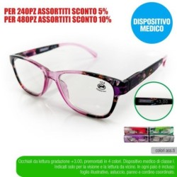 Occhial lettura flowers +3,00 farma | Starclean
