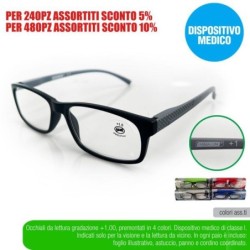 Occhial lettura colors +1,00 farmal | Starclean