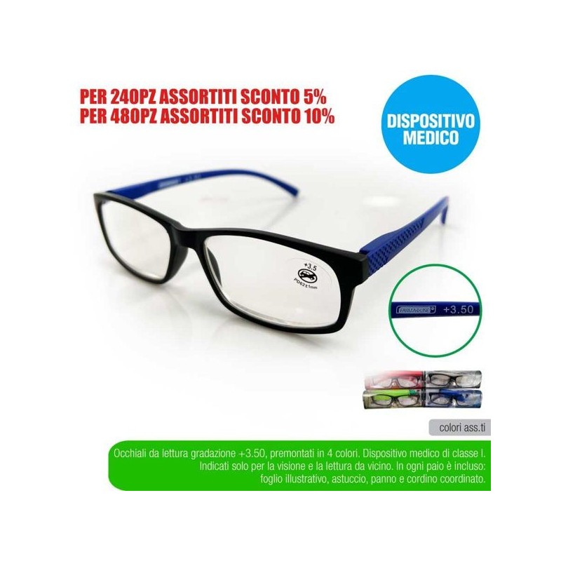 Occhial lettura colors +3,50 farmal | Starclean