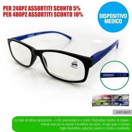 Occhial lettura colors +3,50 farmal | Starclean