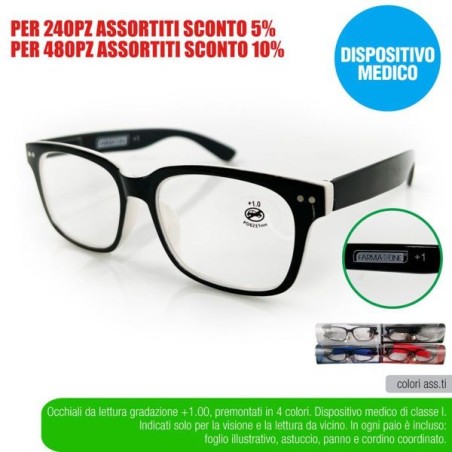 Occhial lettura elegance +1,00 farm | Starclean