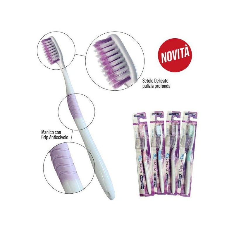 Spazzolino velvet TIP testina soft | Starclean