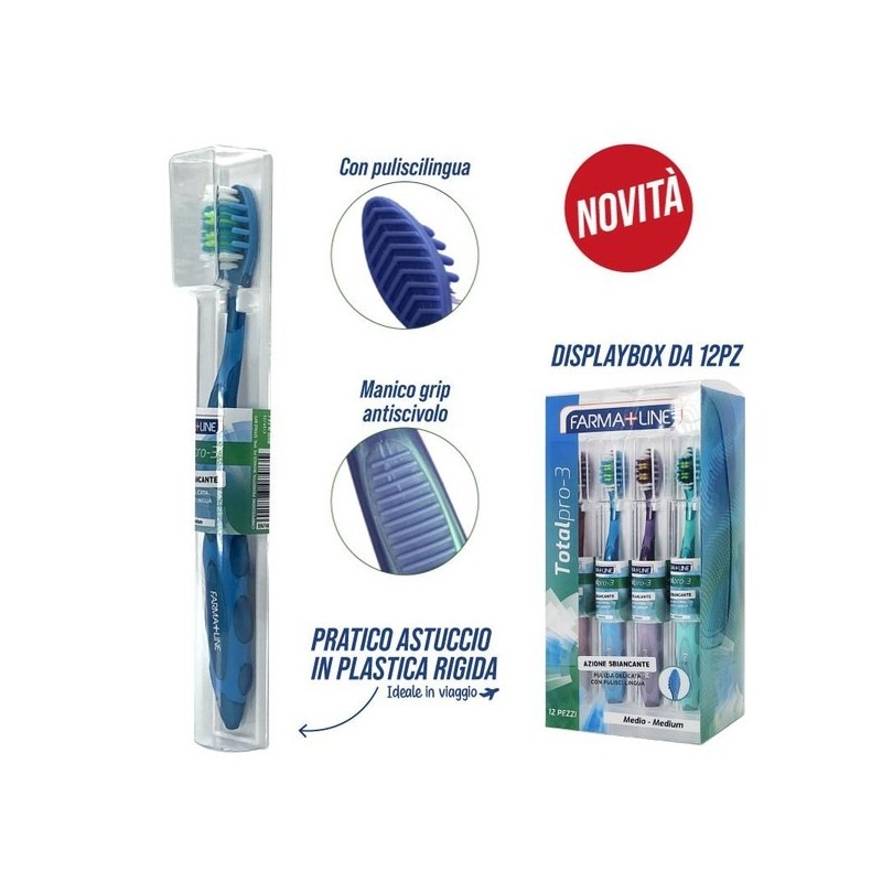 Spazzolino total pro-3 + pulisciling | Starclean