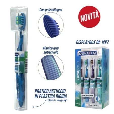 Spazzolino total pro-3 + pulisciling | Starclean