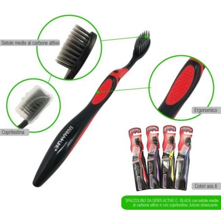 Spazzolino active c-black | Starclean