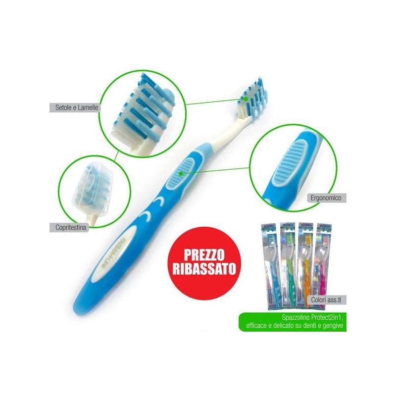 Spazzolino denti 2in1 con capp oralpi | Starclean