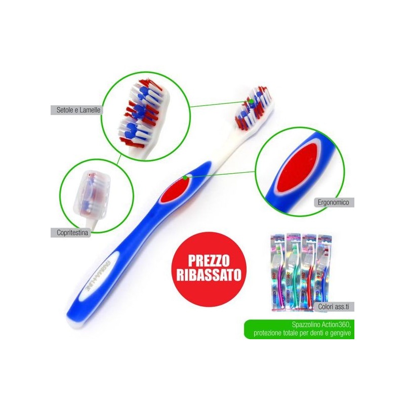 Spazzolino denti action 360 gr | Starclean