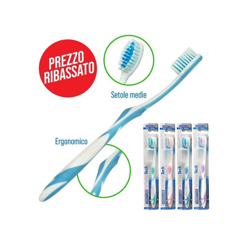 Spazzolino white tech con CAP tricol | Starclean