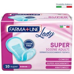 Assorbenti super incontin 10 pz | Starclean