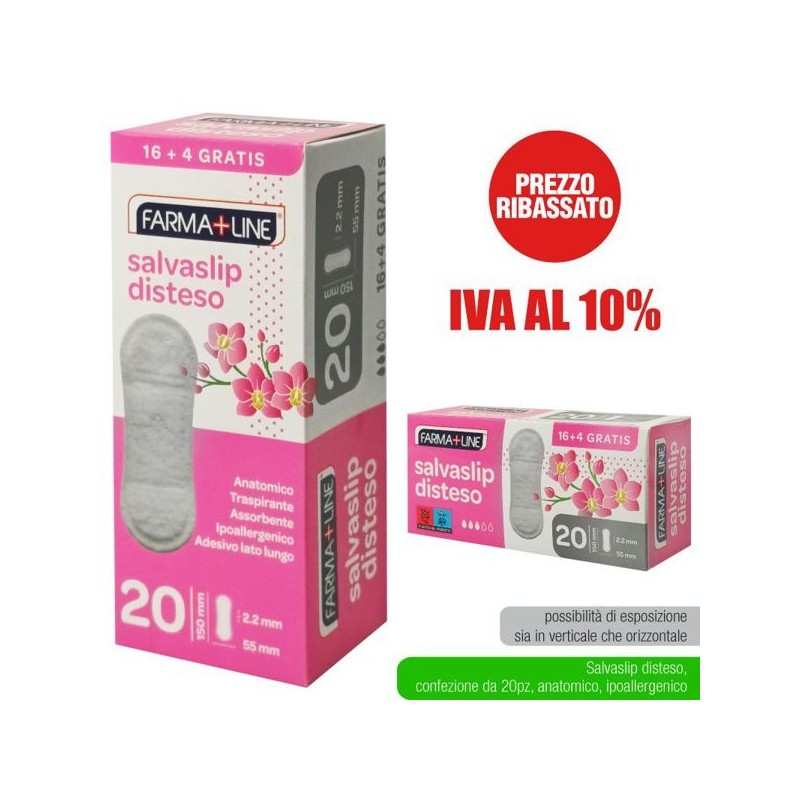 Salvaslip steso 20pz Farmaline | Starclean