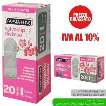 Salvaslip steso 20pz Farmaline | Starclean