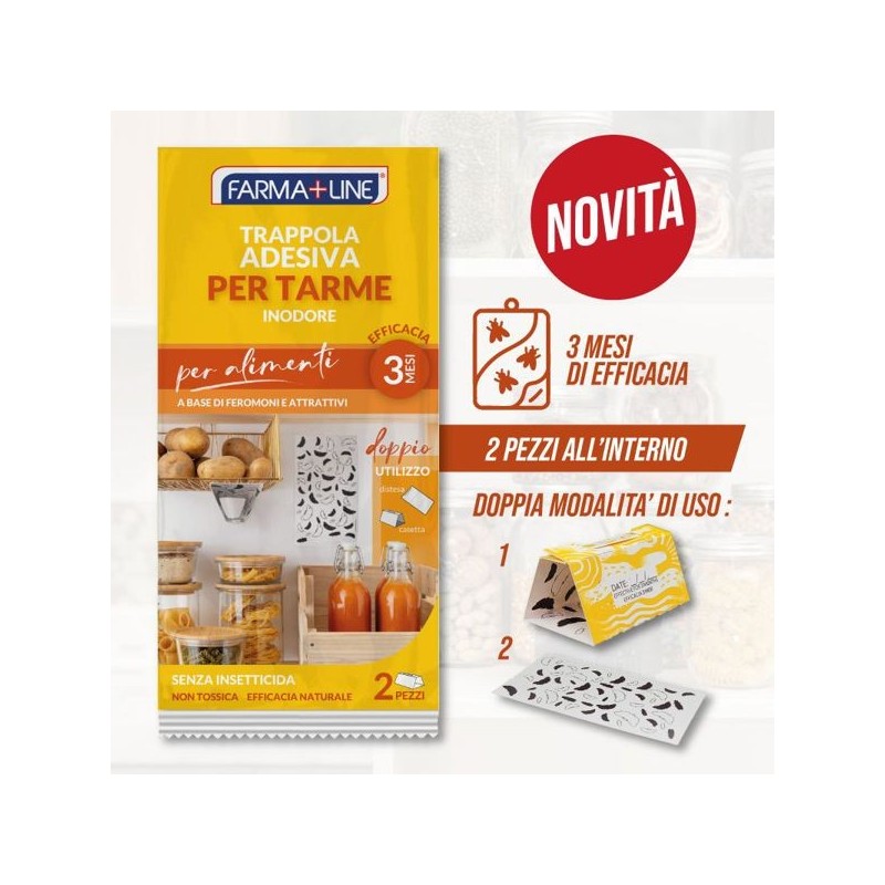 Trappola adesiva X tarme alimenti 2P | Starclean