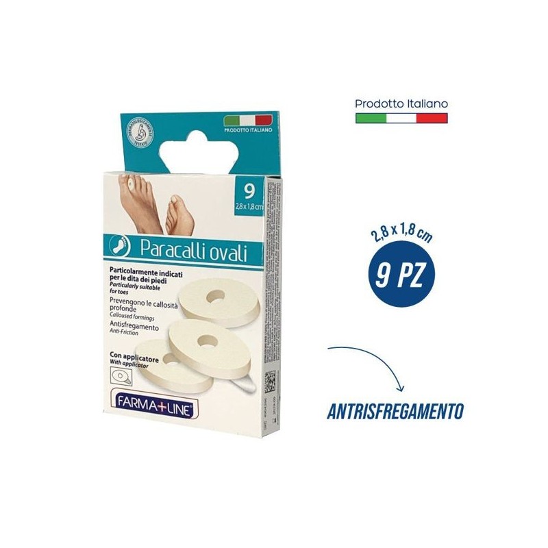 Cerotti paracalli ovali 9pz feet | Starclean