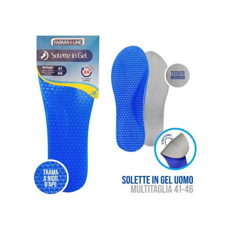 Solette GEL uomo 41-46 | Starclean
