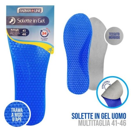 Solette GEL uomo 41-46 | Starclean