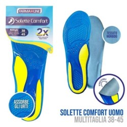 Solette GEL comfort uomo 38-45 | Starclean