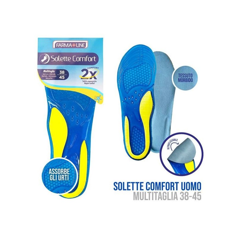 Solette GEL comfort uomo 38-45 | Starclean