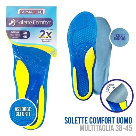 Solette GEL comfort uomo 38-45 | Starclean
