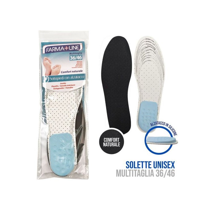 Solette con alzatacco 36-46 feet | Starclean