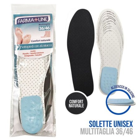 Solette con alzatacco 36-46 feet | Starclean