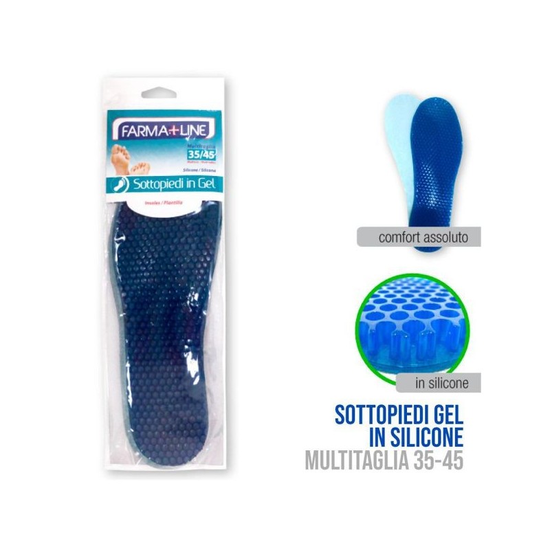 Feet solette GEL BLU 35/45 spess. | Starclean