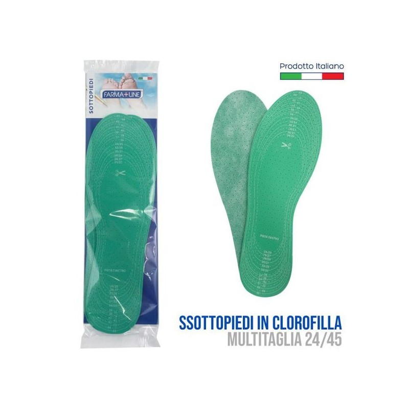 Sottopiedi clorofilla feet | Starclean