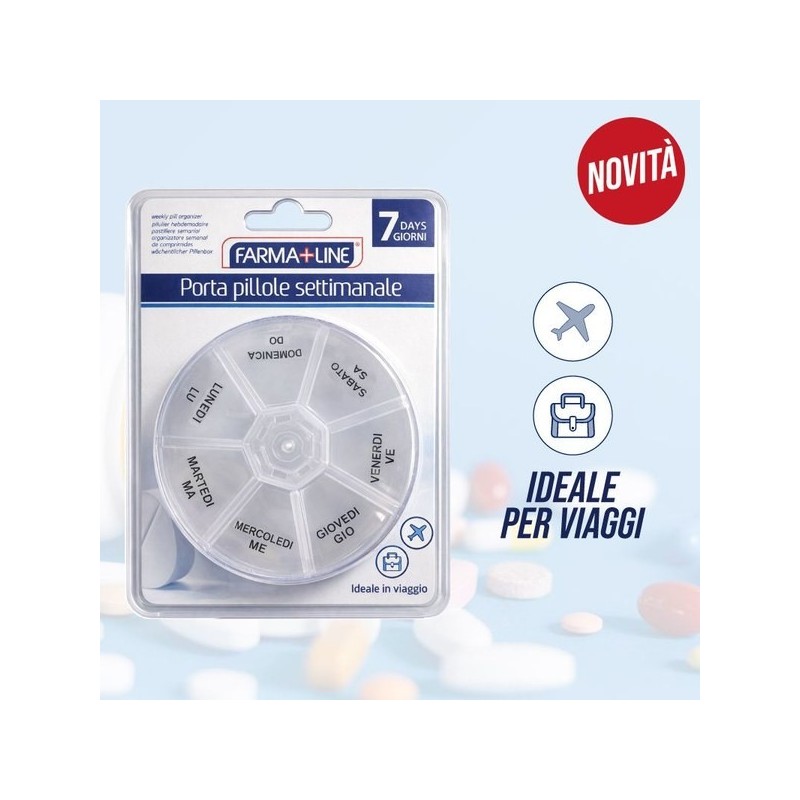 Porta pillole 7days disco | Starclean