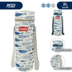 Portabottiglia termico pesci 2l 12x3 | Starclean