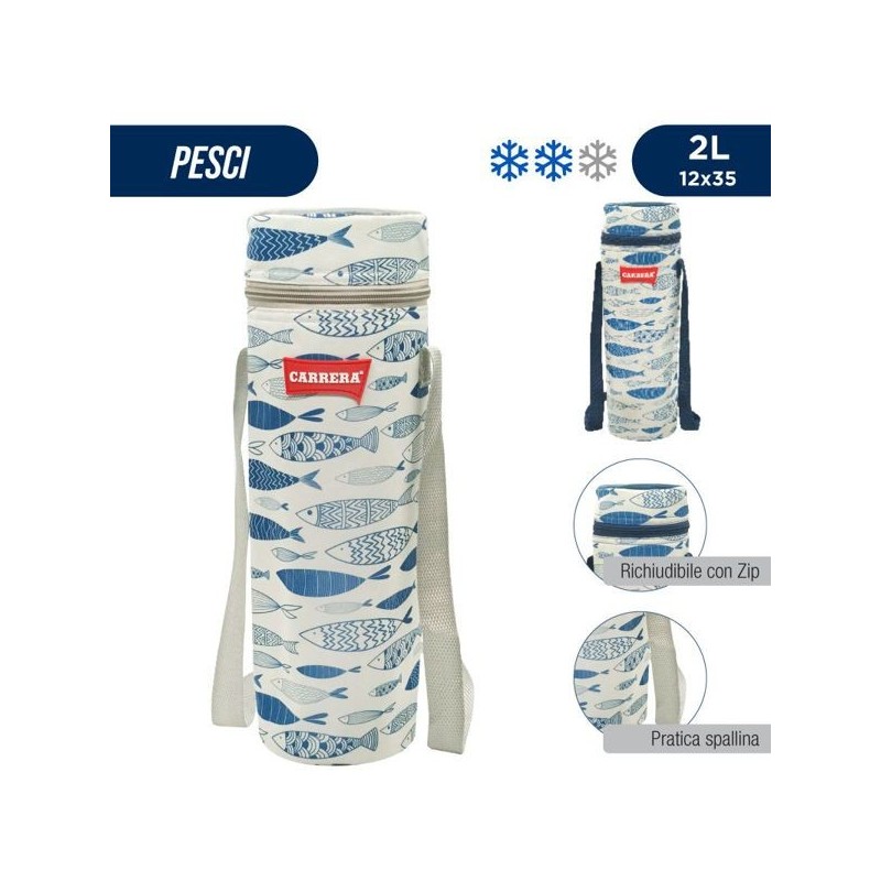 Portabottiglia termico pesci 2l 12x3 | Starclean