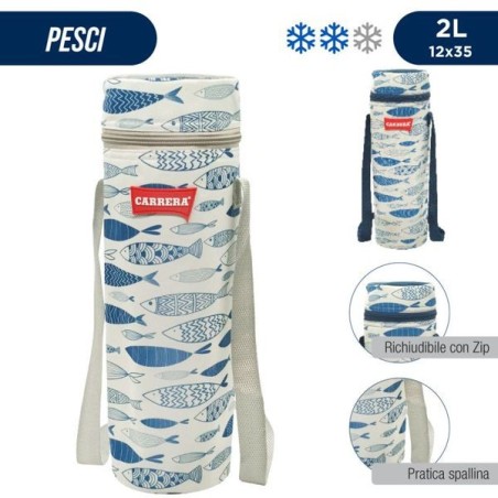 Portabottiglia termico pesci 2l 12x3 | Starclean