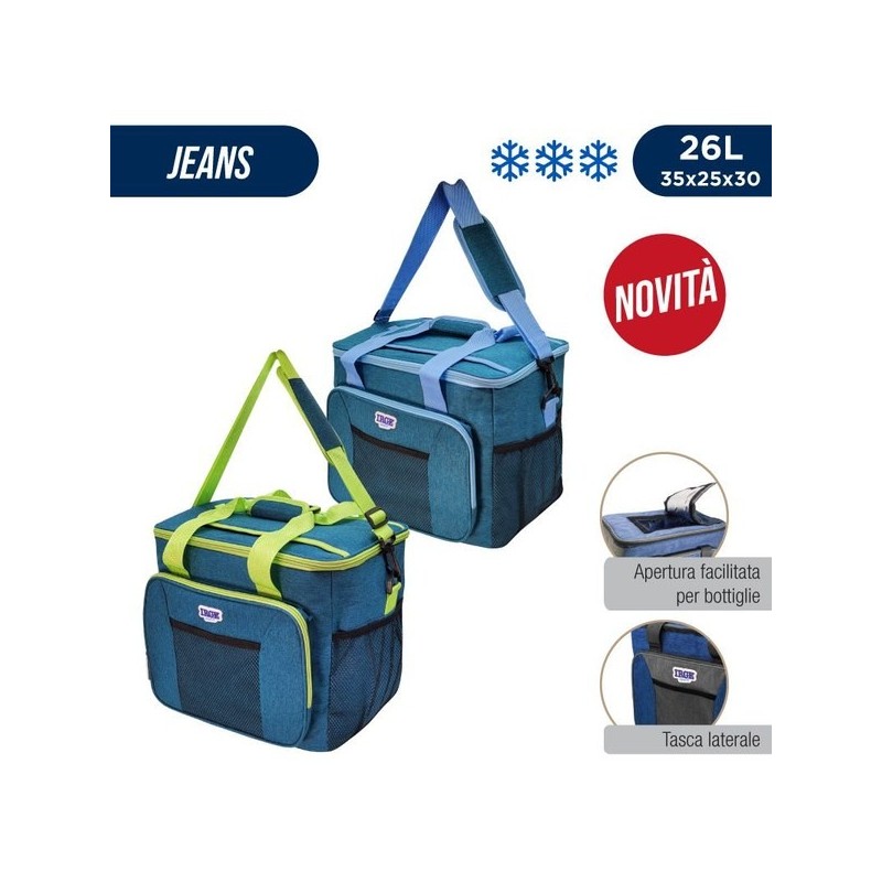 Borsa termica jeans 26l 35x25x30cm | Starclean