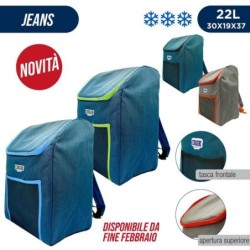 Zaino termico jeans 22l 30x19x37 | Starclean