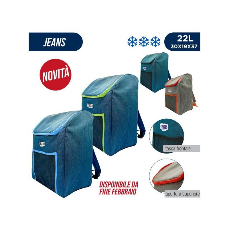 Zaino termico jeans 22l 30x19x37 | Starclean