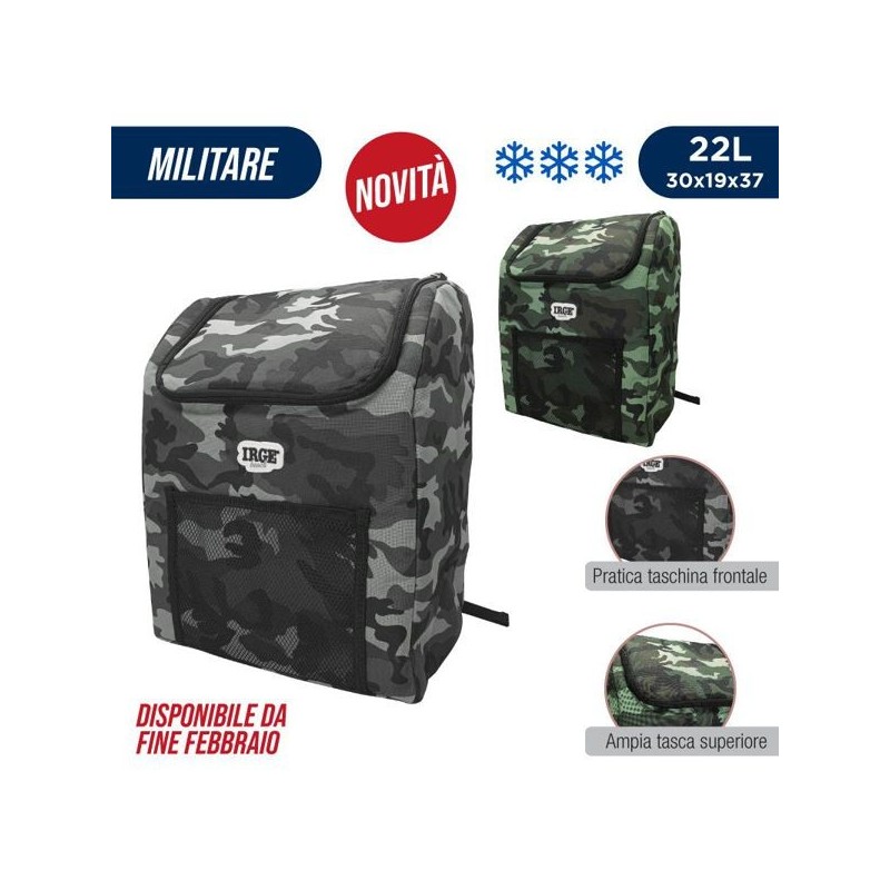Zaino termico militare 22l 30x19x37 | Starclean