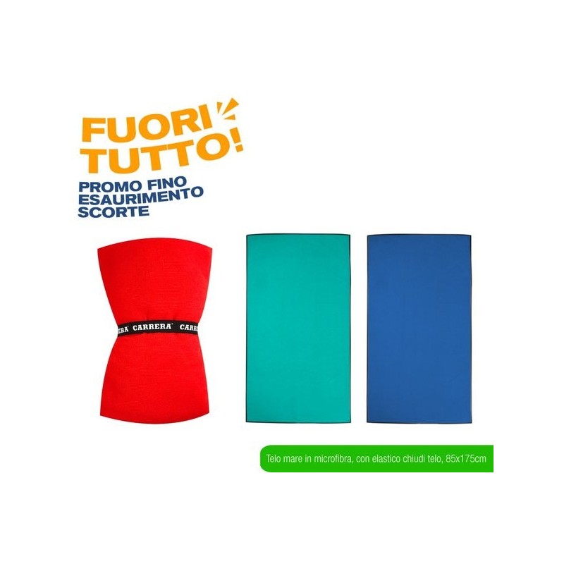 Telo mare microfibra. 85x175 basic | Starclean